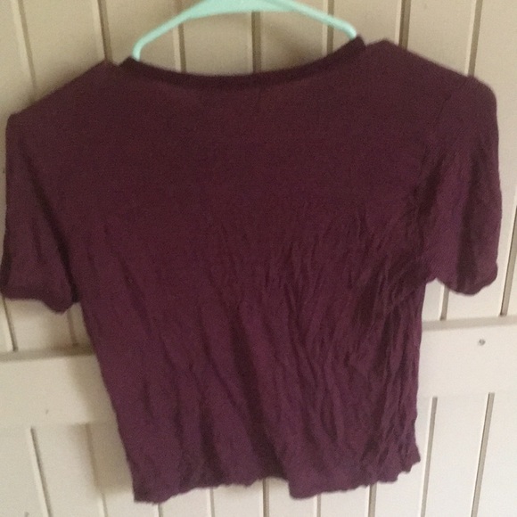 Soft red t shirt with ice cream patch - Picture 4 of 4